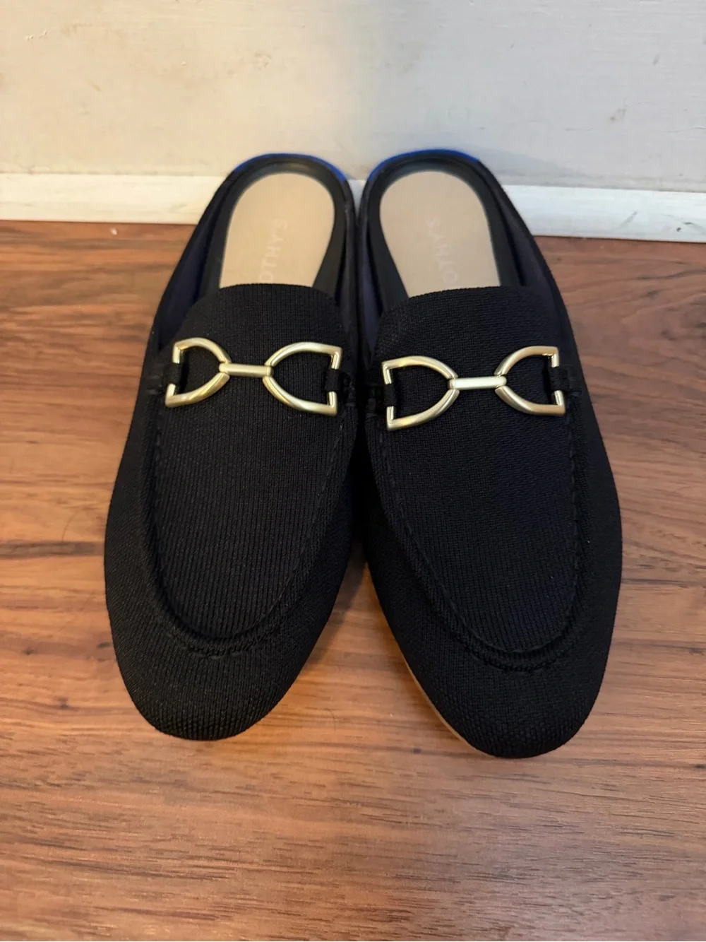 Rothy's Black Women's The Double Bit Loafer Mule